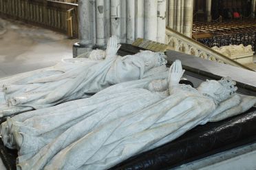 Effigies d‘Henri II et de Catherine de Médicis (Basilique Saint-Denis)