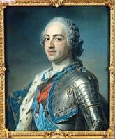 Louis XV en 1748 par Maurice Quentin de La Tour (musée du Louvre)