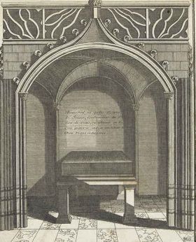 Liste des souverains mérovingiens et carolingiens inhumés hors de Saint-Denis et hors de Paris Crbst_Brunehaut_20tombe1