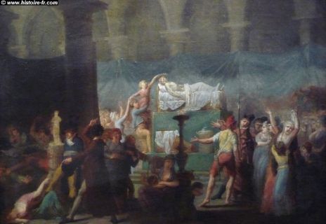 JEAN-PAUL MARAT - Tombes sépultures dans les cimetières et autres lieux