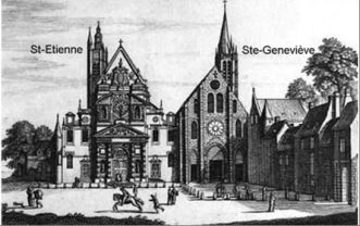EGLISE ET CIMETIERE SAINT-ETIENNE-DU-MONT (Paris) - Tombes Sépultures dans les cimetières et autres lieux